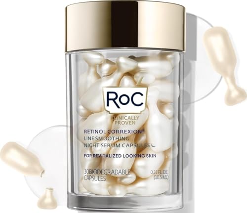 RoC Retinol Correxion Anti-Aging Wrinkle Night Serum...