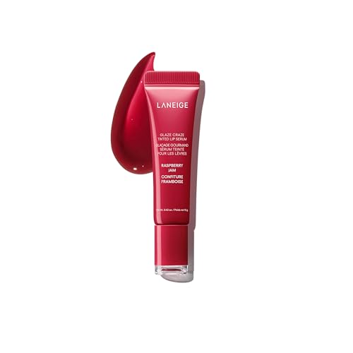 LANEIGE Glaze Craze Tinted Lip Serum: Hydrating,...