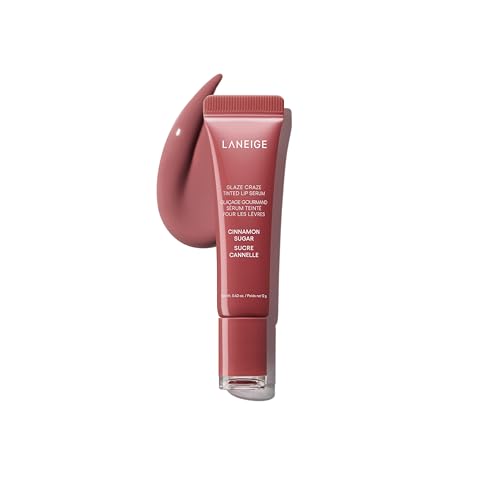 LANEIGE Glaze Craze Tinted Lip Serum: Hydrating, Softening,...
