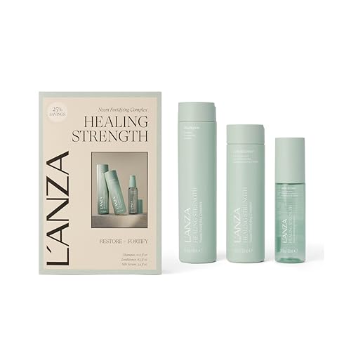 L'ANZA Healing Strength Hair Kit - Shampoo, Conditioner,...