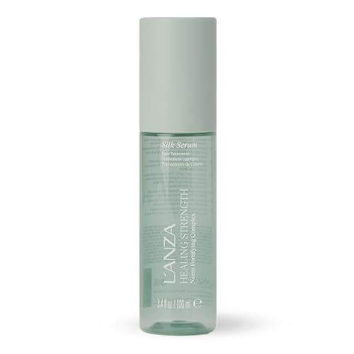 L'ANZA Healing Strength Silk Serum Hair Treatment, 3.4 Fl Oz