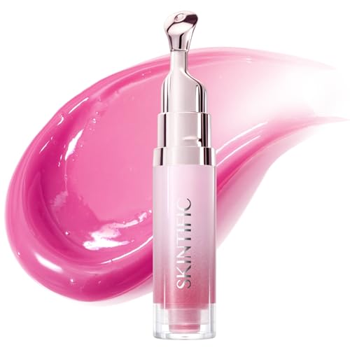 SKINTIFIC Brightening Lip Serum, Hydrating & Plumping (04...