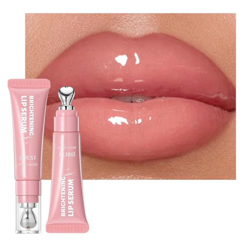 URQT Brightening Lip Serum, Hydrating Glossy Lip Oil Tint.
