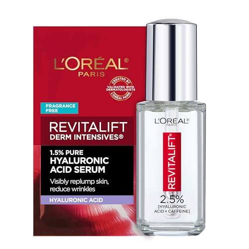 L'Oreal Paris Revitalift Hyaluronic Acid + Caffeine...