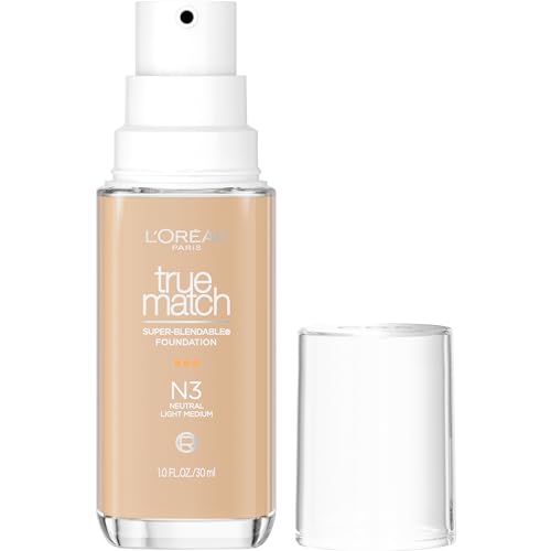 L'Oreal Paris True Match Super-Blendable Foundation, Medium...