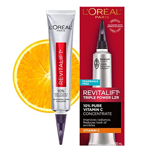 L'Oreal Paris Revitalift 10% Pure Vitamin C Serum for...