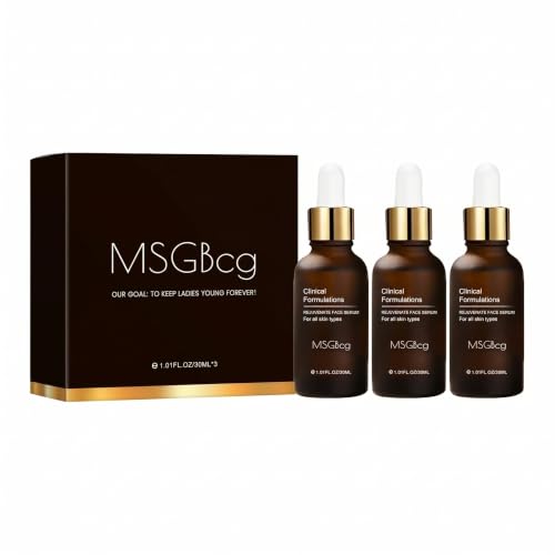 3PCS:MSGBcg Ageless Rejuvenate Face Serum for All Skin Types