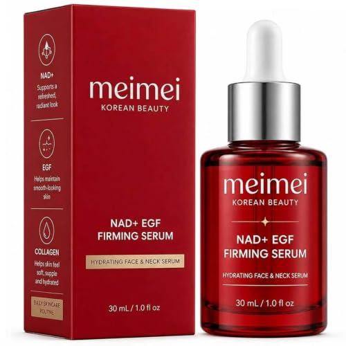 MEIMEI Firming Serum, Korean Beauty NAD+ Face & Neck Serum