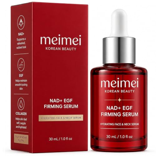 Meimei Firming Serum, Korean Beauty NAD+ Firming for...