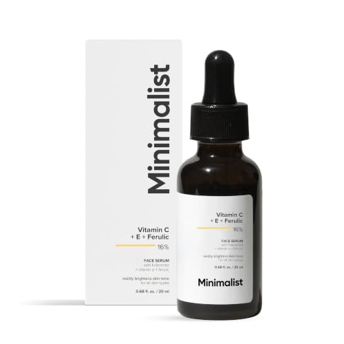 Minimalist Vitamin C+E+Ferulic Acid 16% Face Serum for...