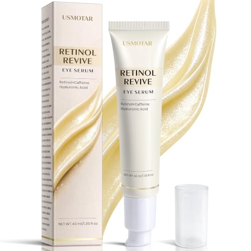 USMOTAR Retinol & Caffeine Eye Serum - Dark Circles &