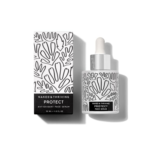 Naked & Thriving Protect Antioxidant Face Serum for aging.