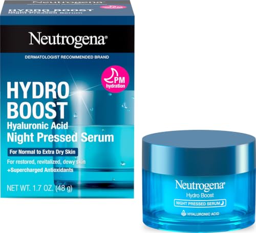 Neutrogena Hydro Boost Night Pressed Serum, 1.7 oz
