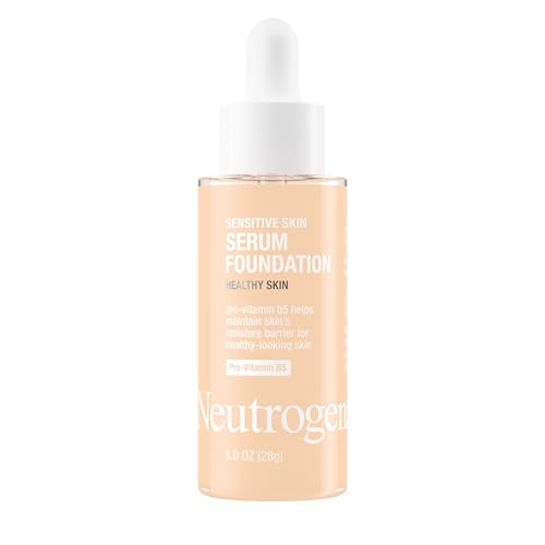 Neutrogena Sensitive Skin Serum Foundation, Light 01, 1 oz