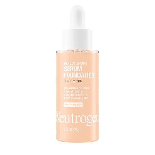 Neutrogena Sensitive Skin Serum Foundation, Light 02, 1 oz