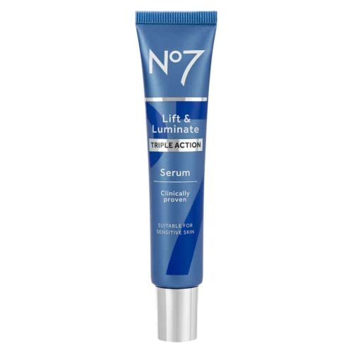 No7 Lift & Luminate Triple Action Face Serum, 30ml