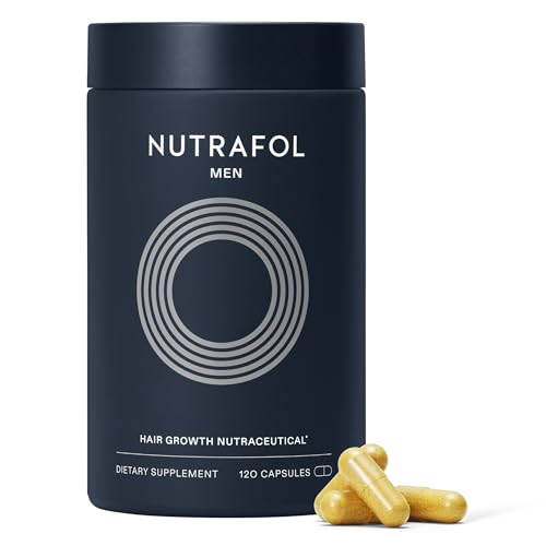 Nutrafol Men Hair Growth Supplements, Ages 18-49, 1-Month...