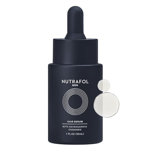 Nutrafol Men's Hair Serum for Thinning Hair, Lightweight...