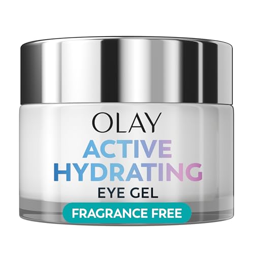 Olay Active Hydrating Eye Gel, Fragrance-Free, Anti-Aging...
