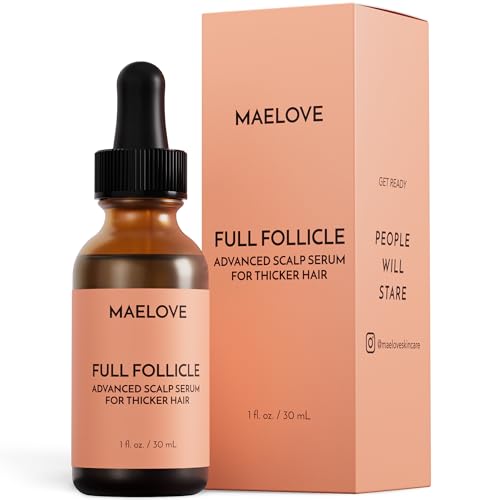Maelove Full Follicle Advanced Scalp Serum with Peptides.