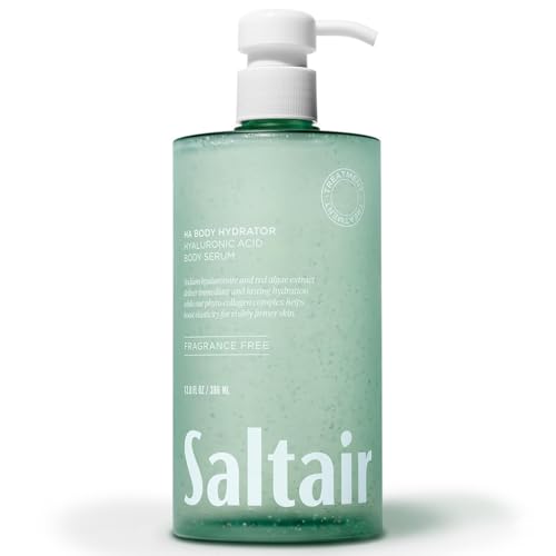 Saltair Hyaluronic Acid Body Serum | Fragrance-Free HA...