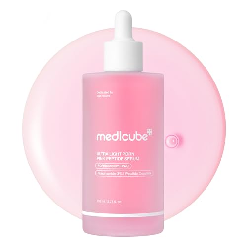 medicube PDRN Pink Peptide Serum with Salmon DNA boost.