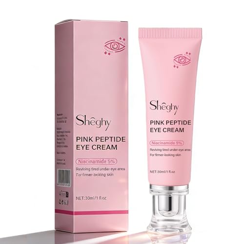 PDRN Pink Peptide Eye Serum Cream, Hydrating and Firming.
