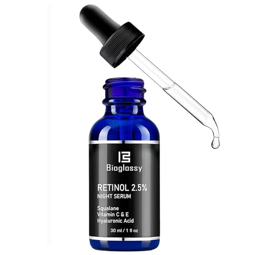 Bioglossy Retinol Serum for Face, 2.5% Retinol Intense...