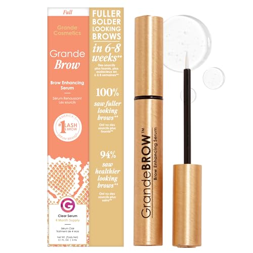 Grande Cosmetics GrandeBROW Brow Enhancing Serum, 3mL,...