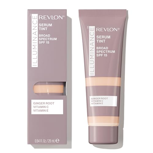 Revlon Illuminance Tinted Serum, Triple Hyaluronic Acid,...