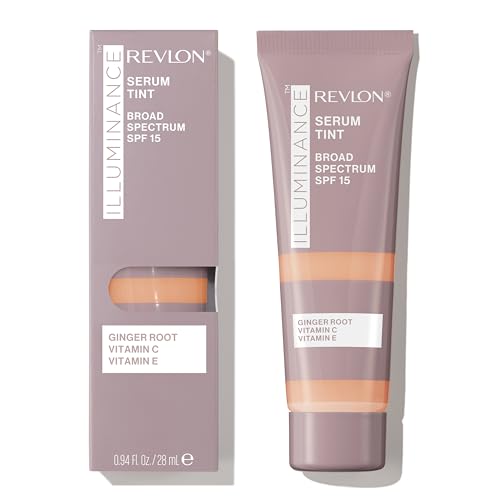 Revlon Illuminance Tinted Serum, Triple Hyaluronic Acid,...
