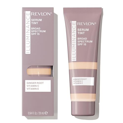 Revlon Illuminance Tinted Serum, Triple Hyaluronic Acid,...