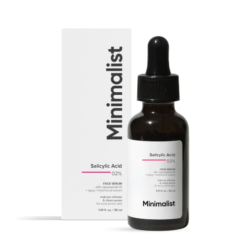 Minimalist Salicylic Acid 2% Serum For Blackheads, Pores,...