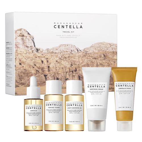SKIN1004 Centella Travel Kit, Korean Skin Care essentials.
