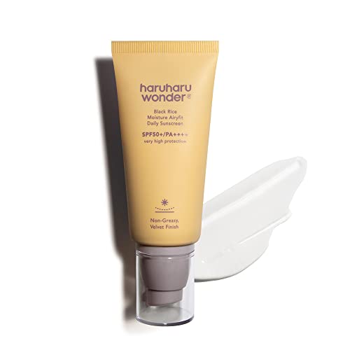 haruharu Black Rice Moisture Airyfit Daily Sunscreen SPF50+...