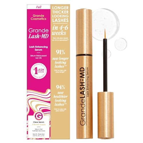 Grande Cosmetics GrandeLASH-MD Lash Enhancing Serum, 2mL,...