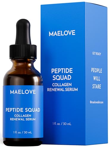 MAELOVE Peptide Squad Collagen Renewal Serum, 1 fl oz