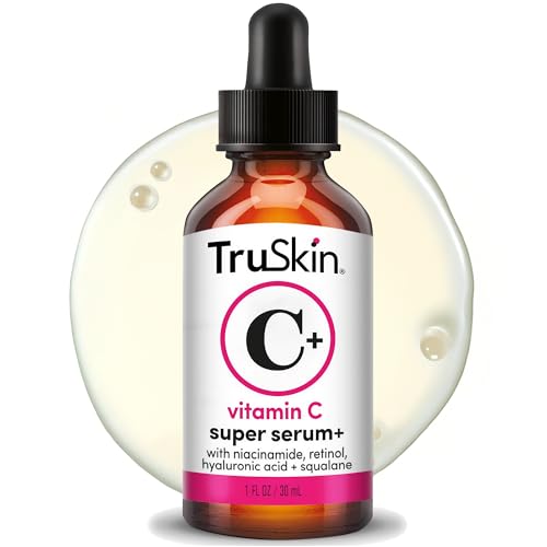TruSkin Vitamin C Super Serum for Face, 5 Benefits.