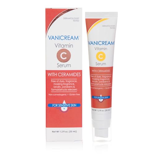 Vanicream Vitamin C Serum, 1.2 Fl Oz, for sensitive skin.