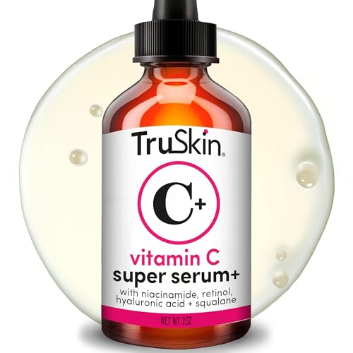 TruSkin Vitamin C Super Serum for Face, brightens skin.