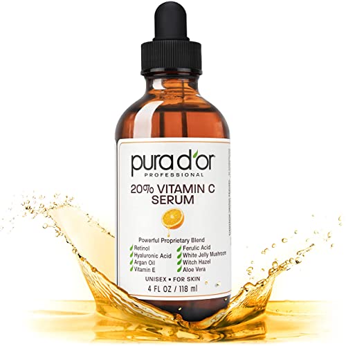 PURA D'OR 20% Vitamin C Anti-Aging Facial Serum