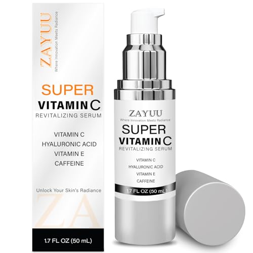 Super Vitamin C Face Serum for Mature Skin Anti-Aging.
