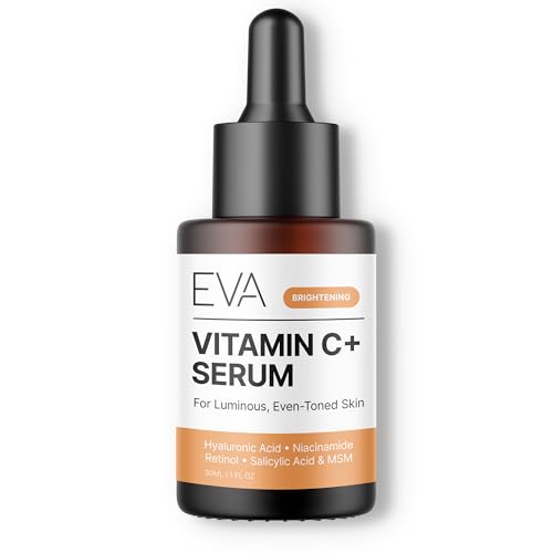 Eva Naturals Vitamin C Serum, Retinol, Niacinamide for Skin