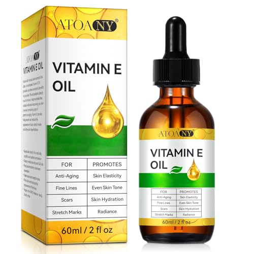 ATOANY Vitamin E Oil 2 Fl Oz for skin, face,