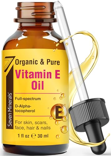 Seven Minerals Ultra Pure Vitamin E Oil for Skin.