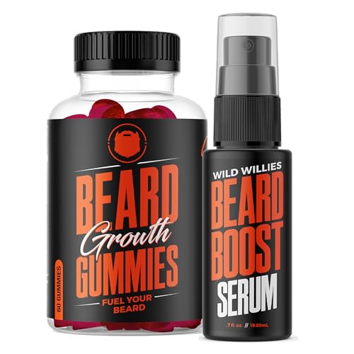 Wild Willies Beard Growth Dual Threat - Serum & Gummies